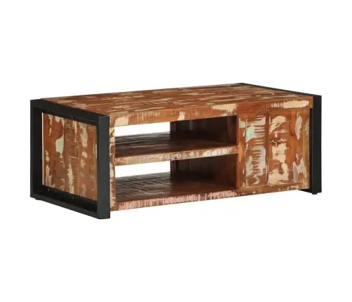 Kavos Staliukas, Įvairiaspalvis, 90X50X36 cm Perdirbta Mediena