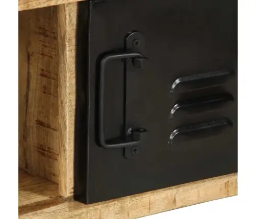 Kafijas Galdiņš, 90X50X36 Cm, Raupjš Mango Masīvkoks Vidaxl