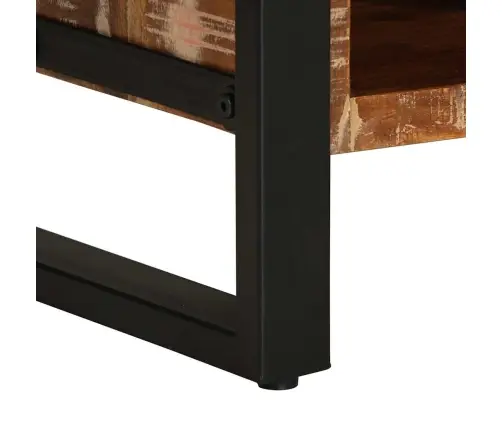 Mitmevärviline Diivanilaud 90X50X36 Cm Taaskasutatud Täispuit