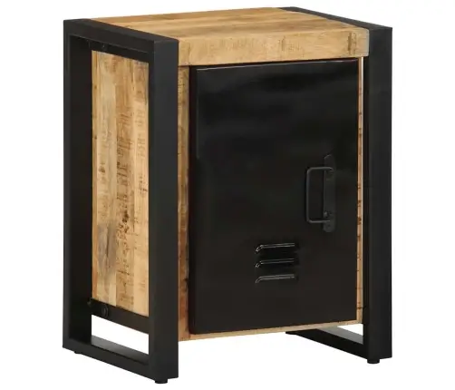 Naktsskapīši 2 Gab. Masīvkoksnes Mango Vidaxl