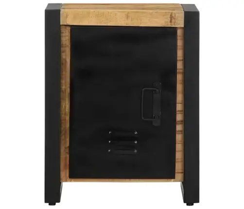 Naktsskapīši 2 Gab. Masīvkoksnes Mango Vidaxl