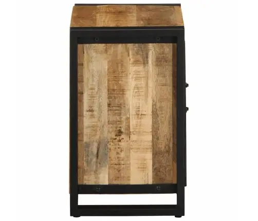 Naktsskapīši 2 Gab. Masīvkoksnes Mango Vidaxl