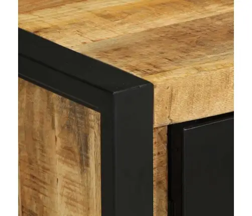 Naktsskapīši 2 Gab. Masīvkoksnes Mango Vidaxl