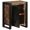 Naktinė Spintelė, 40X30X51cm Perdirbtos Medienos Masyvas