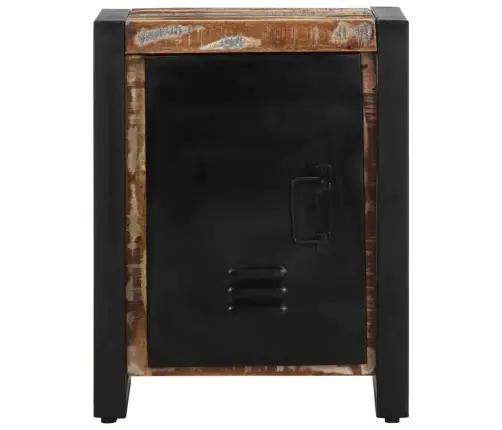 Naktinė Spintelė, 40X30X51cm Perdirbtos Medienos Masyvas