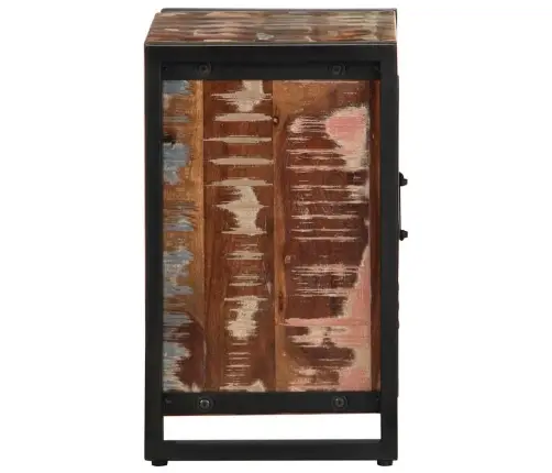 Naktinė Spintelė, 40X30X51cm Perdirbtos Medienos Masyvas