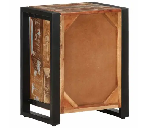 Naktinė Spintelė, 40X30X51cm Perdirbtos Medienos Masyvas