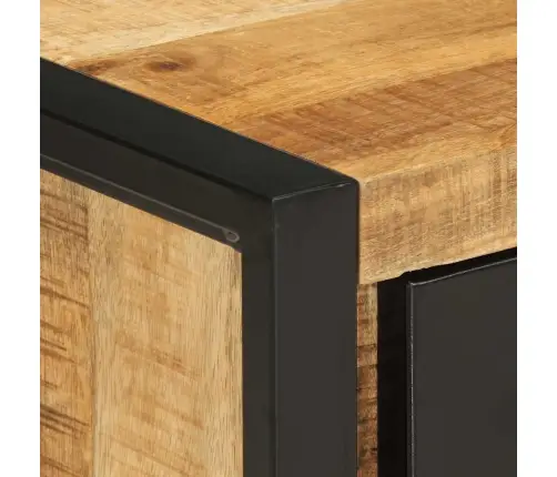 Naktsskapītis, 35X34X45 Cm, Neapstrādāts Mango Koks Vidaxl