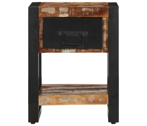 Öökapp, Mitmevärviline 35X34X45 Cm Taaskasutatud Täispuidust