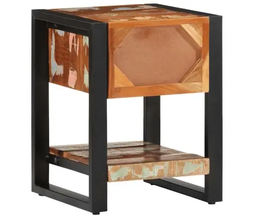 Öökapp, Mitmevärviline 35X34X45 Cm Taaskasutatud Täispuidust