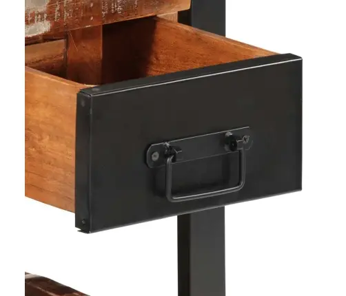 Naktinės Spintelės, 2Vnt., Mango Medienos Masyvas