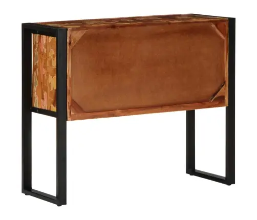 Konsoolkapp Mitmevärviline 90X35X75 Cm Taaskasutatud Täispuit Konsoolkapp Mitmevärviline 90X35X75 Cm Taaskasutatud Täispuit