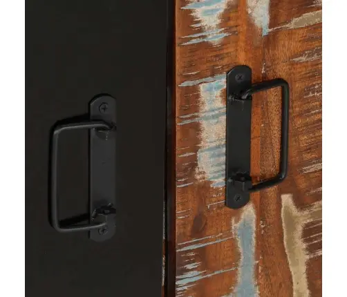 Konsoolkapp Mitmevärviline 90X35X75 Cm Taaskasutatud Täispuit Konsoolkapp Mitmevärviline 90X35X75 Cm Taaskasutatud Täispuit