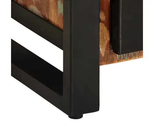 Bufete Daudzkrāsains 55X35X70 Cm Reģenerēts Masīvkoks Vidaxl