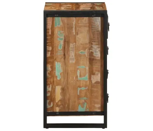 Sahtlikapp Mitmevärviline 40X40X75 Cm Taaskasutatud Täispuit Sahtlikapp Mitmevärviline 40X40X75 Cm Taaskasutatud Täispuit