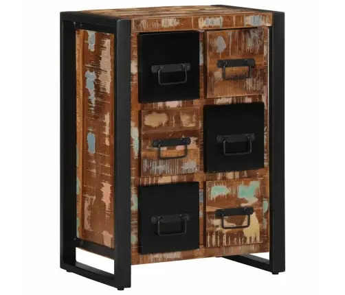 Kumode, 50X35X70 Cm, Pārstrādāts Masīvkoks Vidaxl