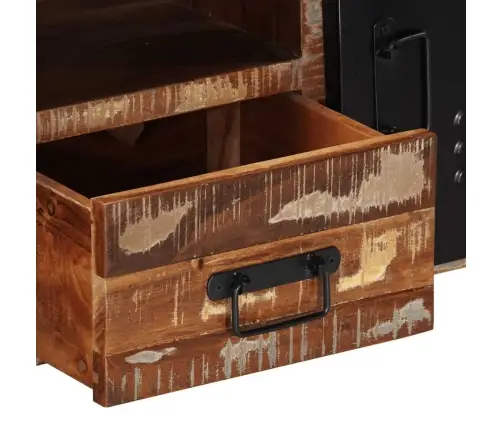 Telerikapp 100X30X40 Cm Taaskasutatud Täispuit