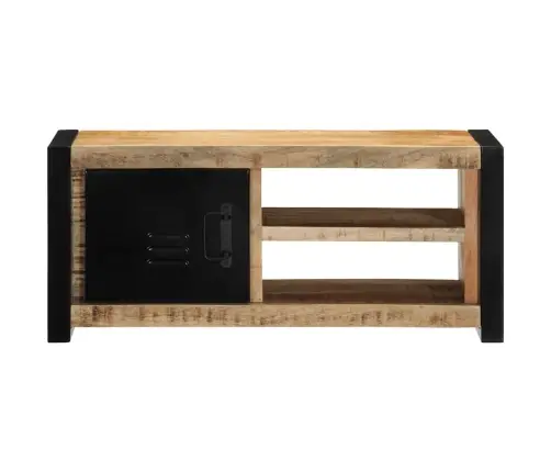 Tv Skapis 80X30X35 Cm Masīv Rough Wood Mango Vidaxl