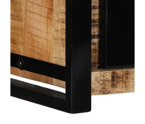 Tv Skapis 80X30X35 Cm Masīv Rough Wood Mango Vidaxl