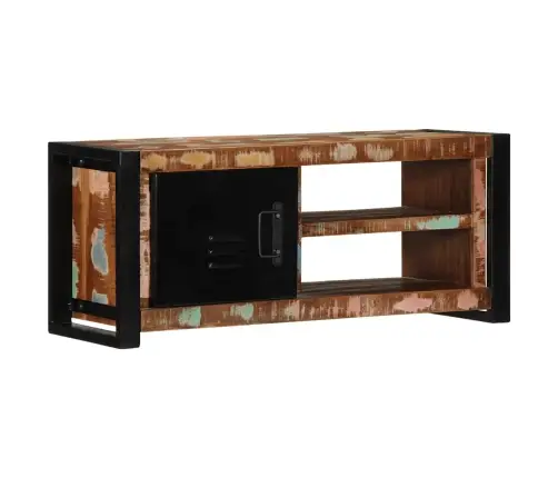 Televizoriaus Spintelė 80X30X35 Cm Regeneruota Medžio Masyva