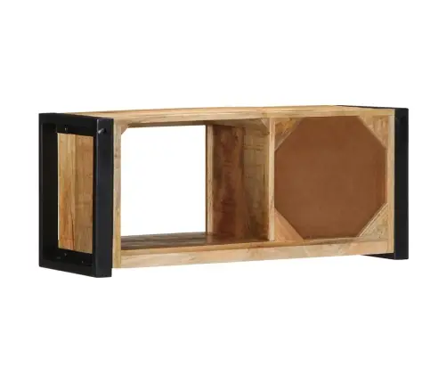 Tv Skapis 80X30X35 Cm Masīv Rough Wood Mango Vidaxl