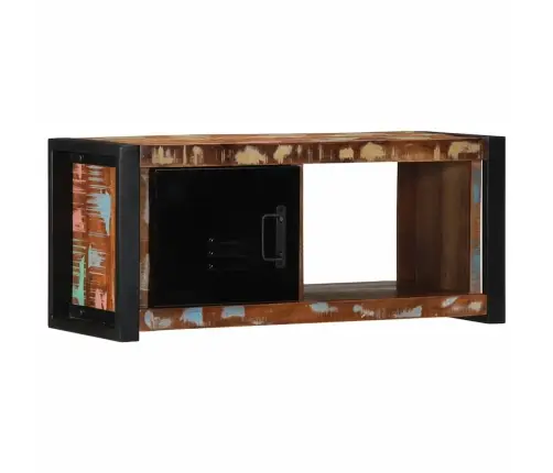 Tv Skapis 80X30X35 Cm Reģenerēts Masīvkoks Vidaxl