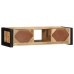 Tv Skapis 100X30X25 Cm Masīv Rough Wood Mango Vidaxl