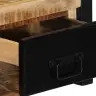 Tv Skapis 100X30X25 Cm Masīv Rough Wood Mango Vidaxl