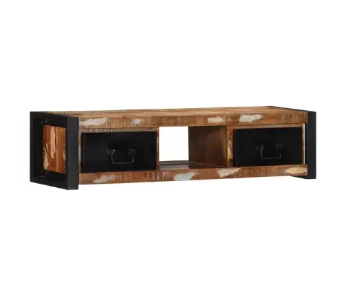 Tv Skapītis, 100X30X25 Cm, Pārstrādāts Masīvkoks Vidaxl