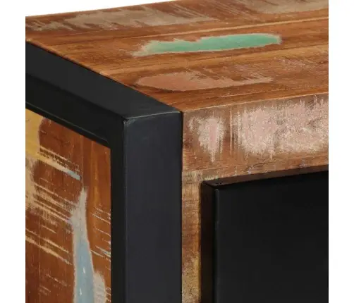 Tv Skapītis, 100X30X25 Cm, Pārstrādāts Masīvkoks Vidaxl