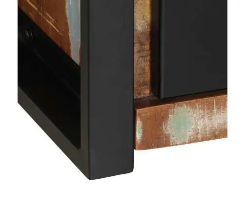 Tv Skapītis, 100X30X25 Cm, Pārstrādāts Masīvkoks Vidaxl