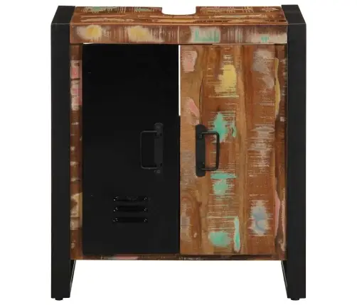 Vonios Spintelė Ruda 55 X 35 X 60 Cm Kietas Atkurtas Medis