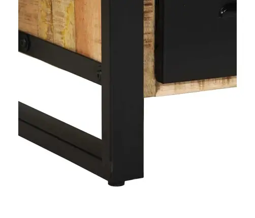 Vannitoa Kapp Riiuliga Pruun 55 X 35 X 60 Cm Tugev Mango Puu