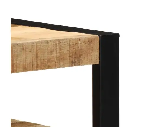 Vannitoa Kapp Riiuliga Pruun 55 X 35 X 60 Cm Tugev Mango Puu