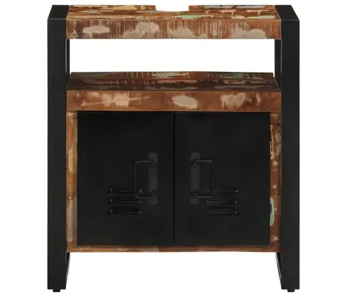 Vannas Istabas Izlietnes Skapis 55X35X60Cm Reģenerēts Masīvkoks Vidaxl