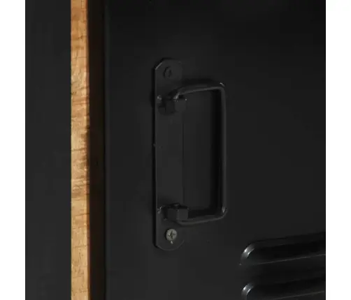 Vannitoa Kapp Riiuliga Pruun 40 X 35 X 75 Cm Tugev Mango Puu