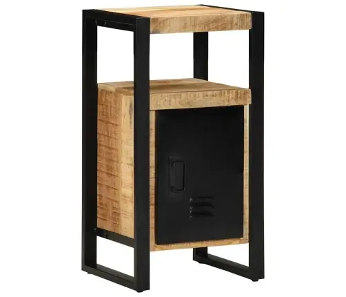 Vannitoa Kapp Riiuliga Pruun 40 X 35 X 75 Cm Tugev Mango Puu