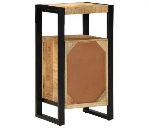 Vannitoa Kapp Riiuliga Pruun 40 X 35 X 75 Cm Tugev Mango Puu