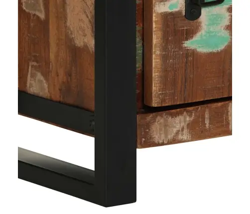 Vannasistabas Skapītis, 40X30X90 Cm, Pārstrādāts Masīvkoks Vidaxl