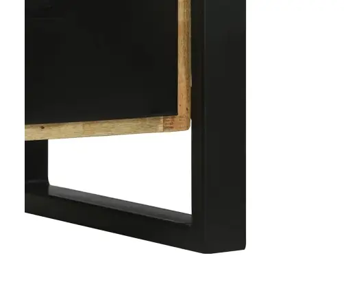 Vannitoa Kapp Riiuliga Pruun 40 X 35 X 90 Cm Tugev Mango Puu