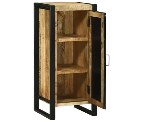 Vannitoa Kapp Riiuliga Pruun 40 X 35 X 90 Cm Tugev Mango Puu