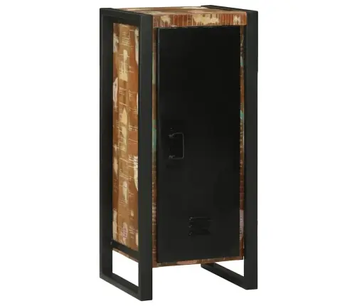 Vonios Spintelė Ruda 40 X 35 X 90 Cm Kietas Atkurtas Medis