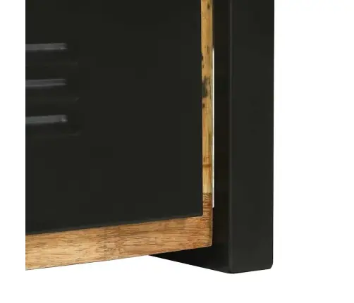 Vannitoa Kapp Riiuliga Pruun 40 X 30 X 40 Cm Tugev Mango Puu