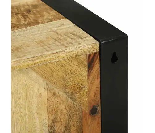 Vannitoa Kapp Riiuliga Pruun 40 X 30 X 40 Cm Tugev Mango Puu