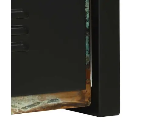 Vannasistabas Skapis Ar Uzglabāšanu Brūna Pārstrādāts Masīvkoks Vidaxl