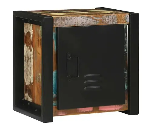 Vannasistabas Skapis Ar Uzglabāšanu Brūna Pārstrādāts Masīvkoks Vidaxl