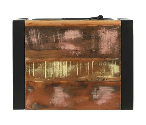 Vannasistabas Skapis Ar Uzglabāšanu Brūna Pārstrādāts Masīvkoks Vidaxl