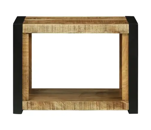 Seinakubik Ladustamisega Pruun 55 X 35 X 40 Cm Tugev Mango Puu