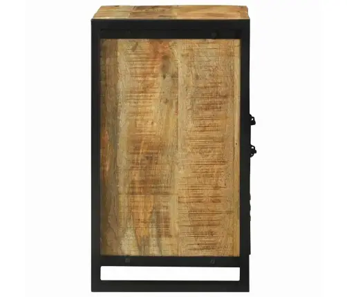 Izlietnes Skapis 55X35X60 Cm Masīvkoks Raupjais Mango Vidaxl