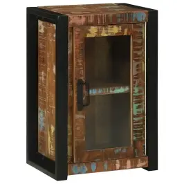 Vannas Istabas Skapītis Brūna Cietais Atjaunotais Koks Vidaxl